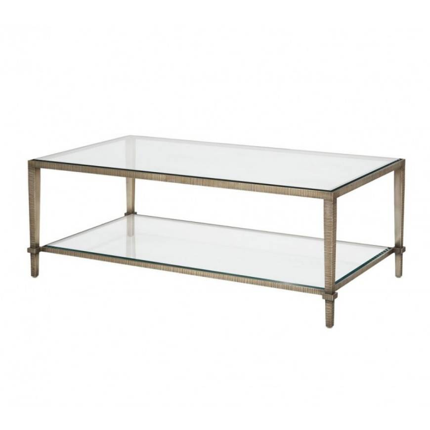Picture of LINEAR COFFEE TABLE (TWO-TIERED RECTANGULAR)