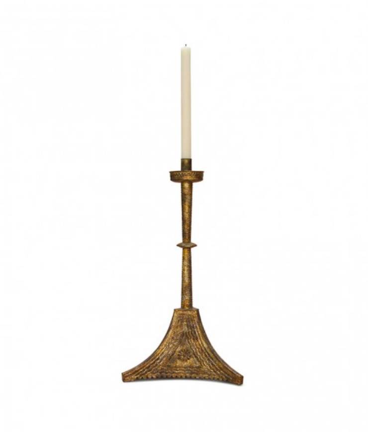 Picture of GILDED TOLE CANDLESTICK