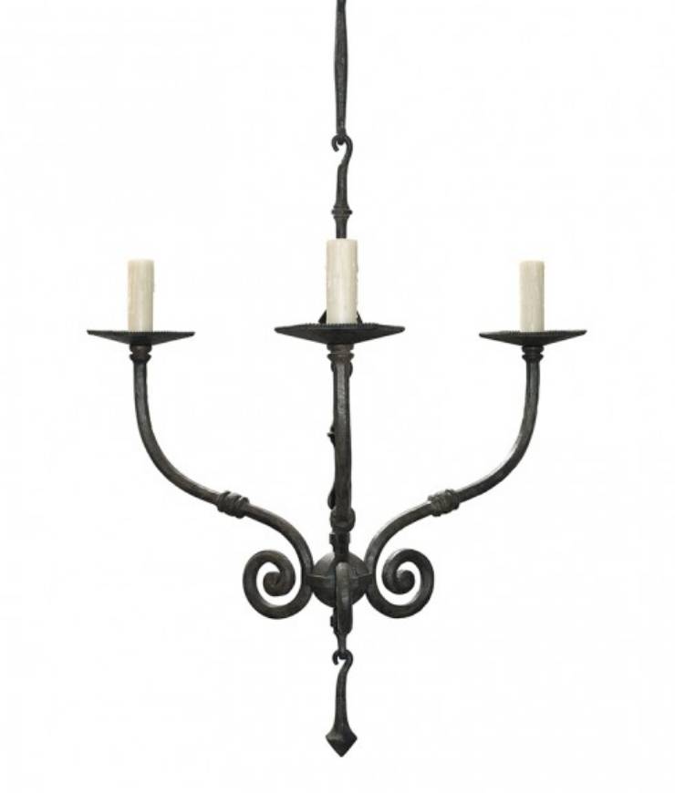 Picture of 3-ARM GOTHIC CHANDELIER