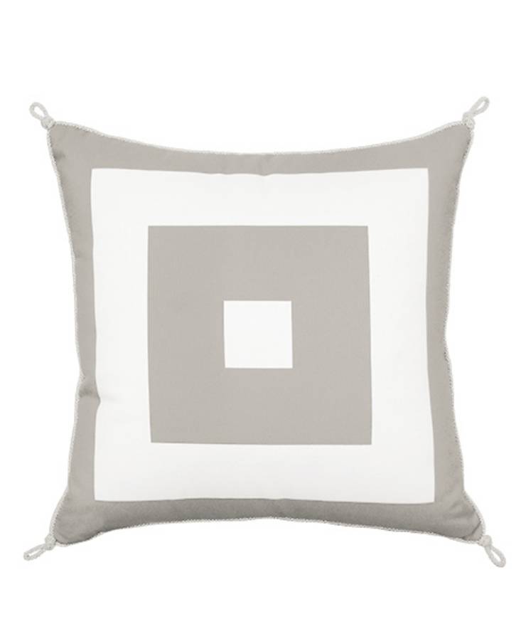 Picture of CUBED PILLOW - FOSSIL