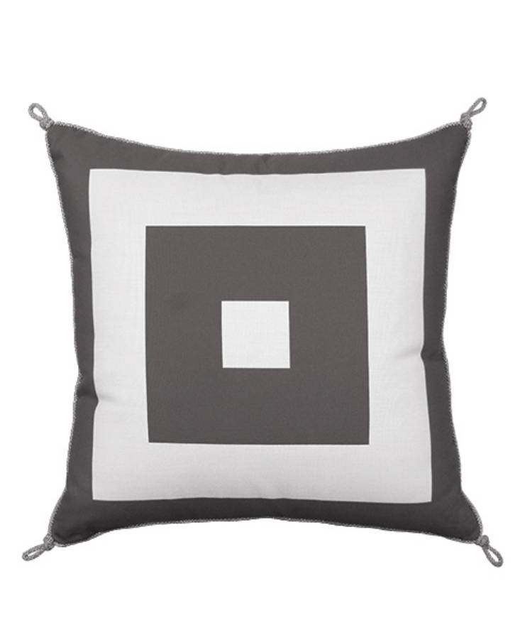 Picture of CUBED PILLOW - SLATE
