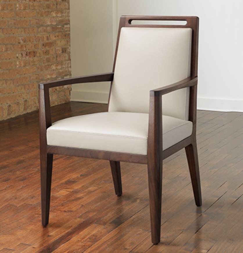 Picture of FENTE DINING CHAIR WITH ARMS