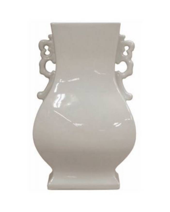 Picture of BLANC DE CHINE VASE WITH HANDLES