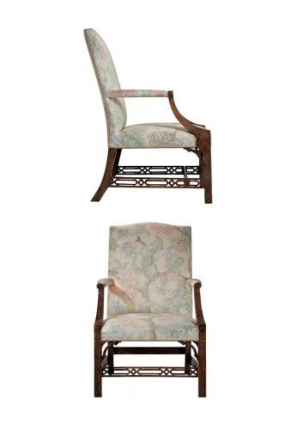 Picture of CHIPPENDALE ARMCHAIR