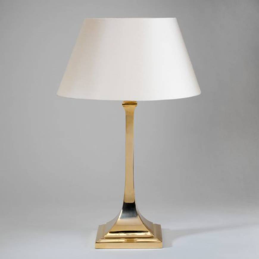 Picture of ARTS & CRAFTS TABLE LAMP, BRASS