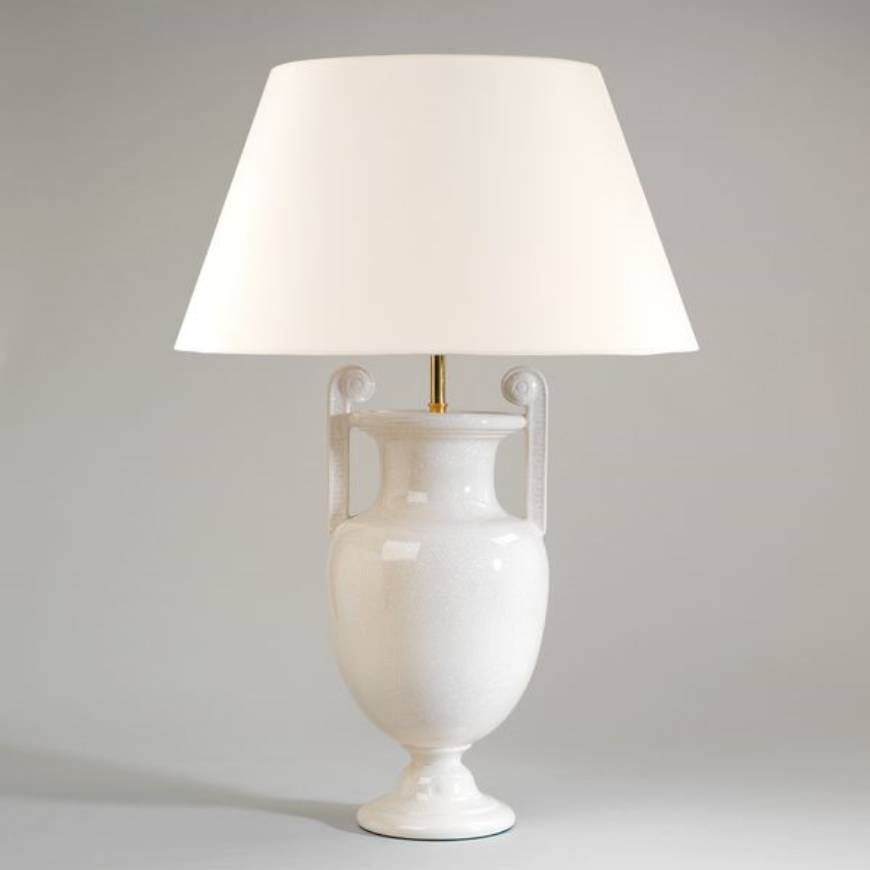 Picture of ABBEYLEIX URN TABLE LAMP,  IVORY