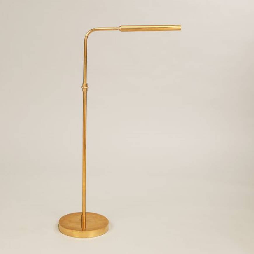 Picture of ADDISON ADJUSTABLE LED FLOOR LAMP, BRASS