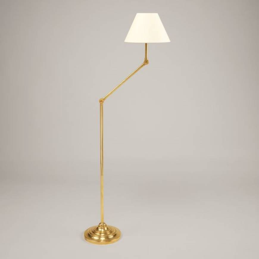 Picture of BUCKTON ARTICULATED FLOOR LAMP, BRASS