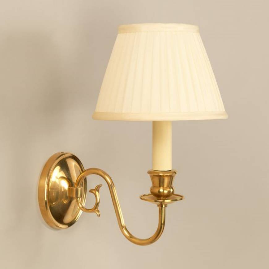 Picture of BEDALE WALL LIGHT, BRASS, 1 ARM