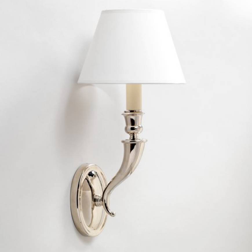 Picture of BELTON OVAL WALL LIGHT, NICKEL, 1 ARM