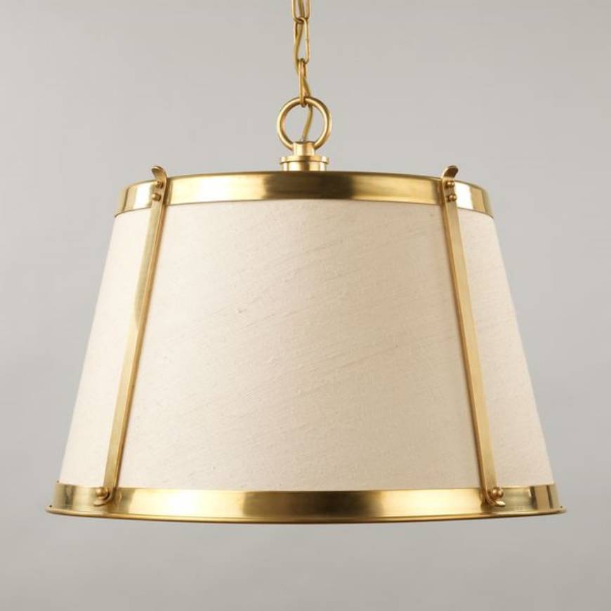 Picture of BELLUNO HANGING FRAME, LARGE, BRASS, 2 LIGHTS