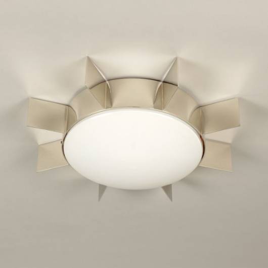 Picture of BELSAY LED FLUSH MOUNT, SMALL, NICKEL