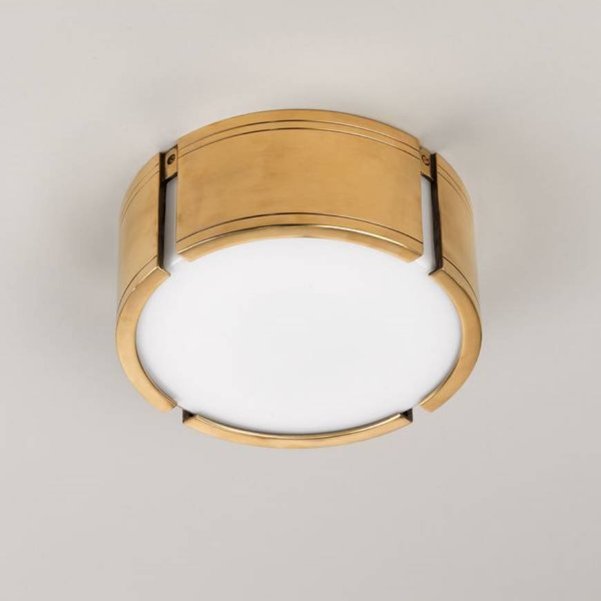 Picture of CHEPSTOW LED FLUSH MOUNT, BRASS, LED UNIT