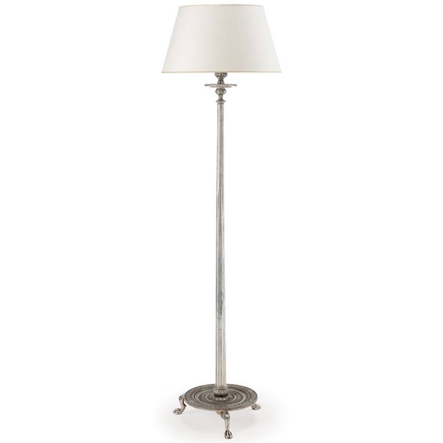 Picture of CARLYLE FLOOR LAMP - ANTIQUE SILVER