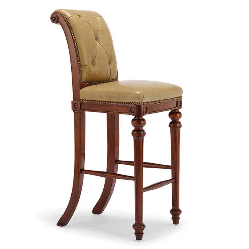 Picture of CHESTERFIELD BARSTOOL - ARMLESS