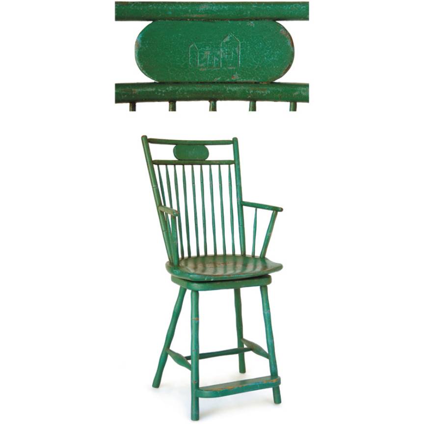 Picture of BIRDCAGE WINDSOR BARSTOOL