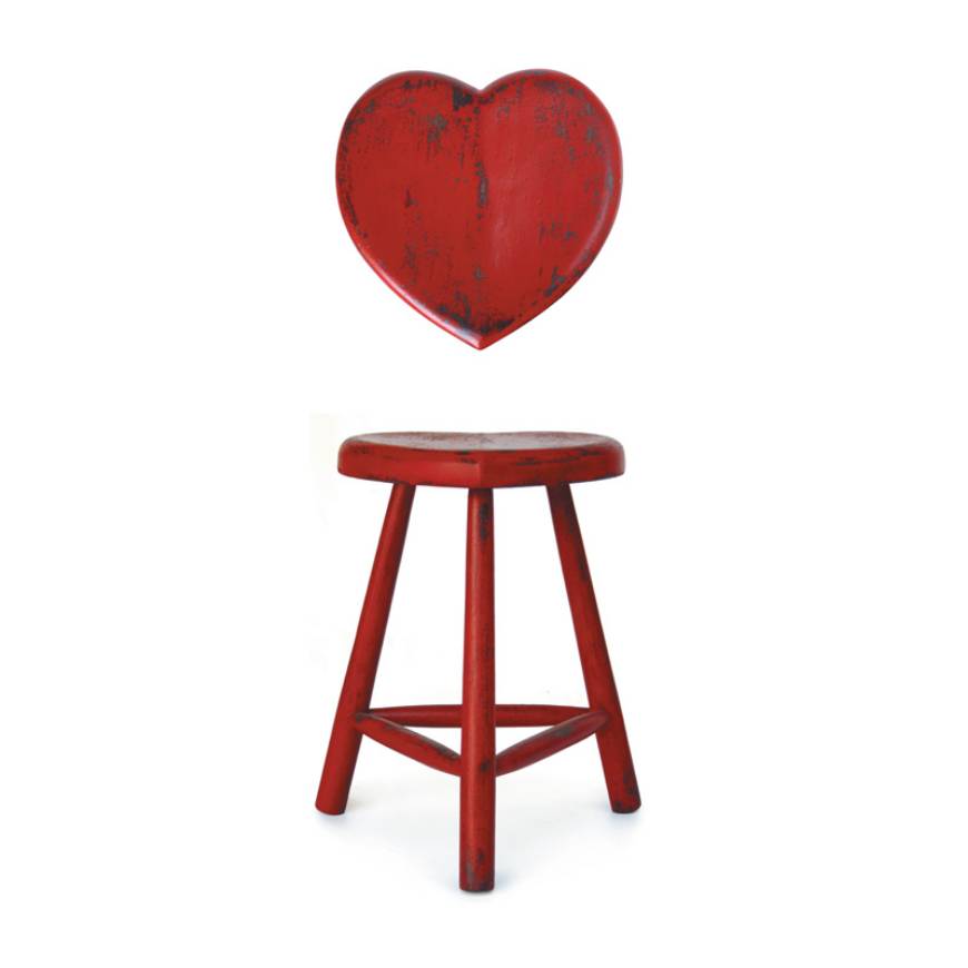 Picture of HEART STOOL
