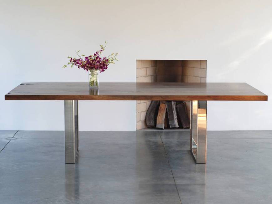 Picture of SQUARE BASE DINING TABLE